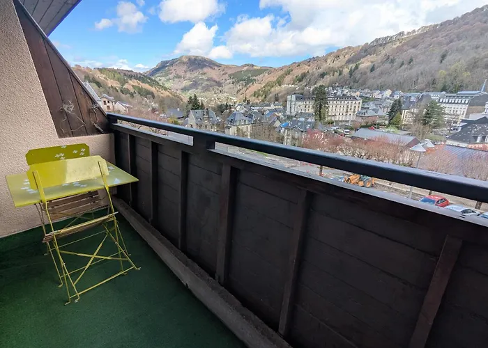 5 Personnes Avec Garage, Balcon Et Belle Vue Apartamento